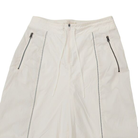 Nike Running Division Track Pants Womens Medium Beige Dri-Fit Lightweight Loose - Picture 2 of 12